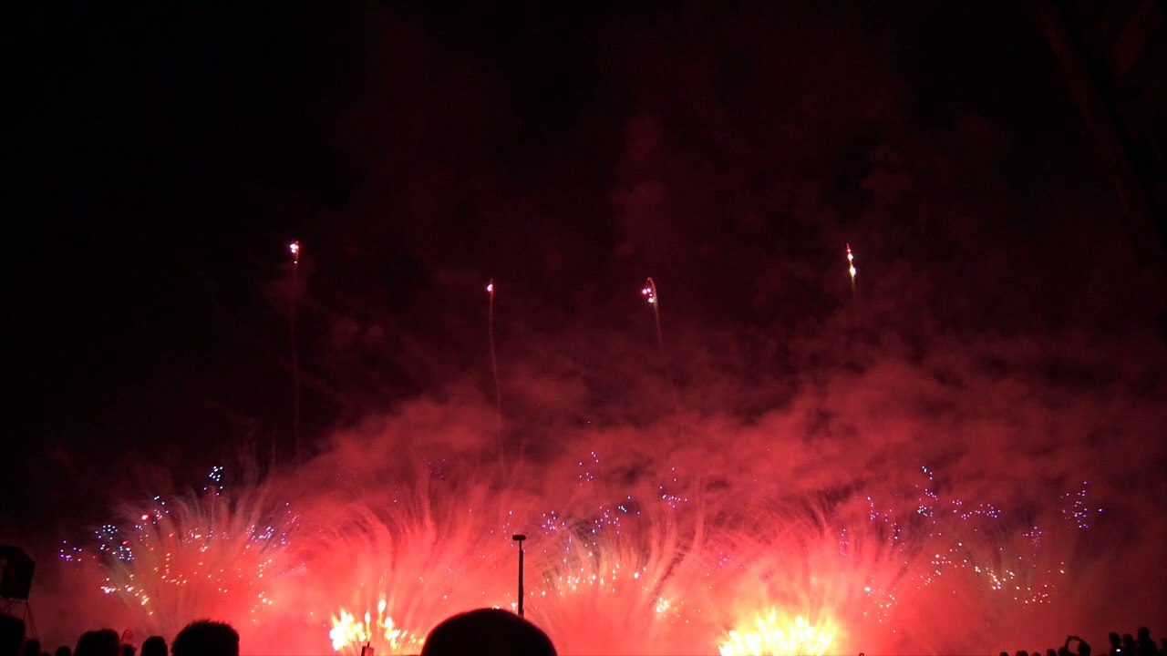 Int. Feuerwerk Festival Knokke-Heist 2016 - HC Pyrotechnics (Closing-Show)