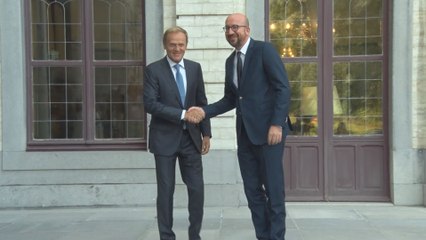 Rencontre entre Charles Michel et Donald Tusk pour préparer le sommet de Bratislava