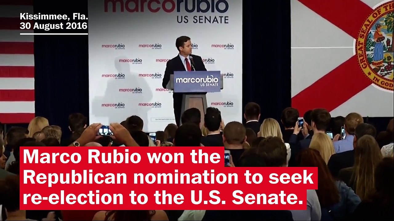 Rubio wins Florida Senate primary