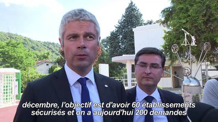 Vienne: Wauquiez promet 100% de lycées sécurisés d'ici fin 2017