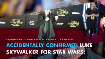 Did Mark Hamill just spoil a character's appearance in Star Wars: Episode IX?