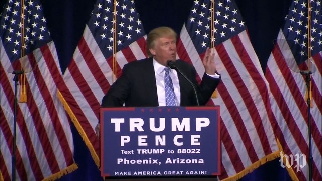 Trump tells illegal immigrants to 'return home and apply for re-entry'