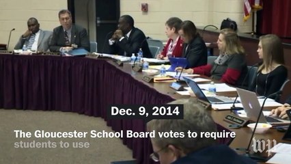 Transgender teen Gavin Grimm's legal battle to use the boys' restroom