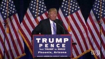Watch Donald Trump's full speech on immigration