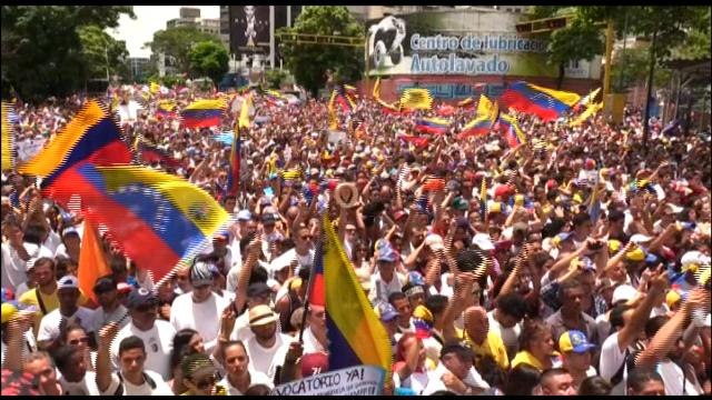 Oposición venezolana anuncia nuevas protestas luego de la Toma de Caracas