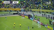 Gabriel Jesus second Goal - Ecuador vs Brasil 0-3 (Eliminatorias Russia 2018) 01.09.2016 HD