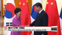 Bilateral talks set for President Park during EEF, G20, ASEAN Summits