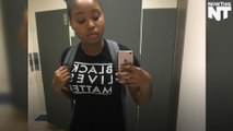 High School Student Told To Remove Black Lives Matter T-Shirt