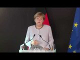 Maranello (MO) - La conferenza stampa di Renzi e Merkel hd (31.08.16)