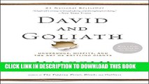 [PDF] David and Goliath: Underdogs, Misfits, and the Art of Battling Giants Full Colection