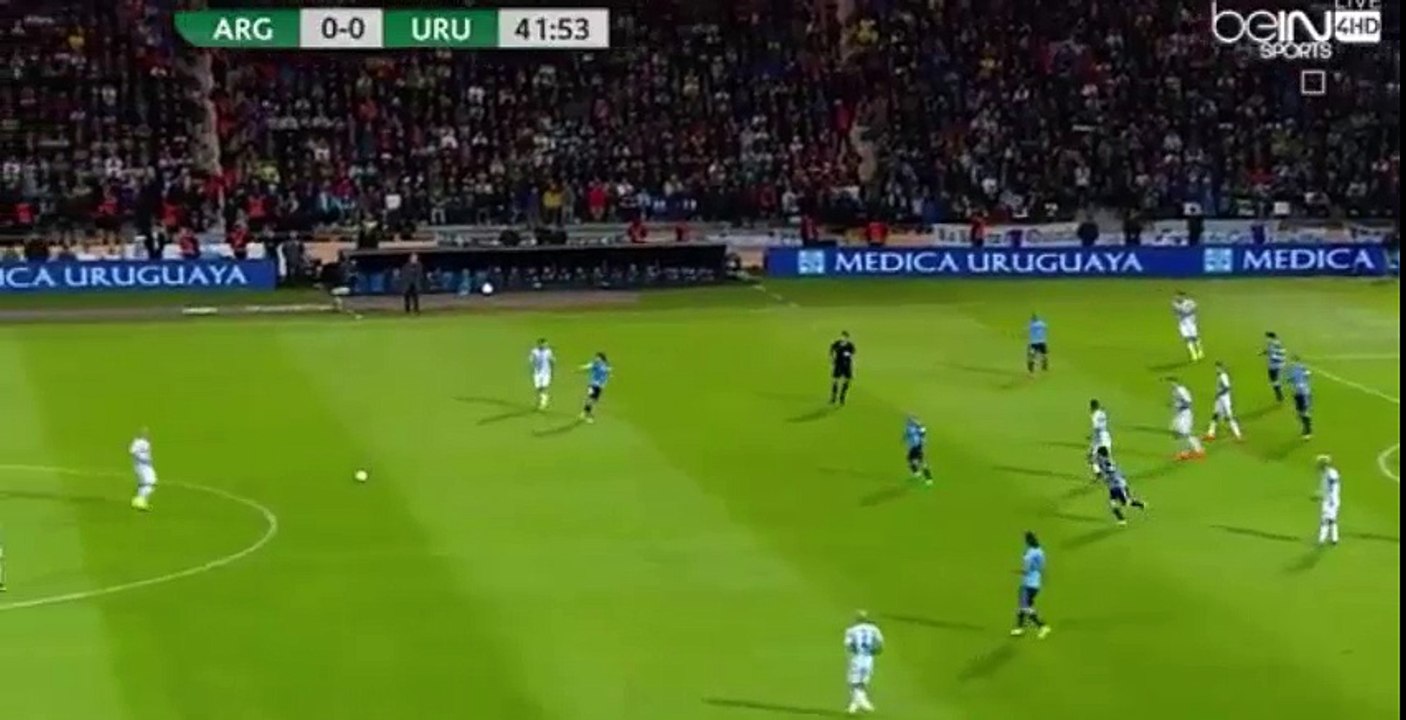 Lionel Messi Goal - Argentina vs Uruguay 1-0 (Eliminatorias Rusia 2018) 01.09.2016 HD