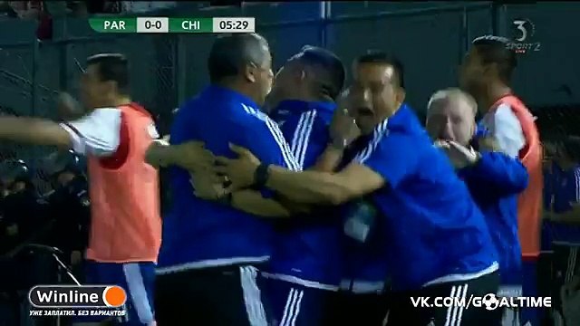 Oscar Romero Goal - Paraguay 2-0 Chile 01.09.2016