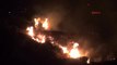 İzmir'de Otluk ve Makilik Alanda Yangın Çıktı