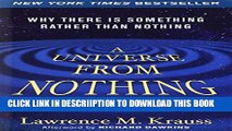 [New] A Universe from Nothing: Why There Is Something Rather than Nothing Exclusive Online