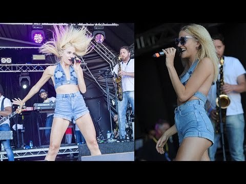 Pixie Lott Reveals UNDERBUTT While Performing At Brentwood Festival