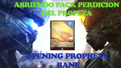 HALO 5 GUARDIANS: ABRIENDO/OPENING PROPHETS´ BANE PACK