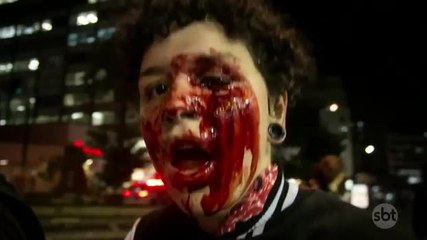 Jovem ferida durante protesto contra o impeachment fica cega de um olho