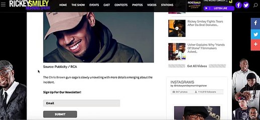 Text Message May Have Set Chris Brown Up