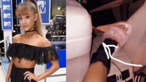 Ariana Grande Injures Ankle After VMA Performance