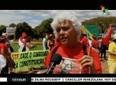 Las mujeres brasileñas condenan consumación del golpe contra Rousseff