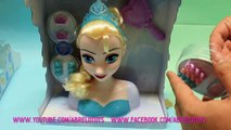 Juguetes de Frozen muñeca Elsa Peinados | Jueguetes en Español