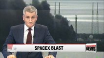 SpaceX explosion at launch complex at Cape Canaveral - YouTube