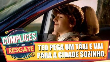 Téo vai para a cidade sozinho