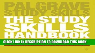 New Book The Study Skills Handbook (Palgrave Study Skills)