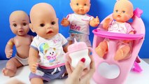 Baby Doll Wets and Wash his Teeth Interactive Baby Born Wash Basin ベビーボーン かわいい洗面台