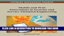 [PDF] Mobile and Web Innovations in Systems and Service-Oriented Engineering Full Online