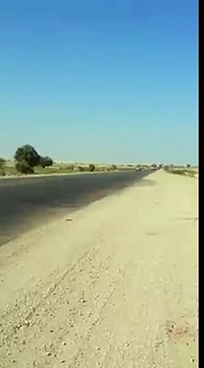 One Wheeling in unique way