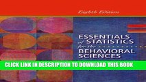 Collection Book Essentials of Statistics for the Behavioral Sciences