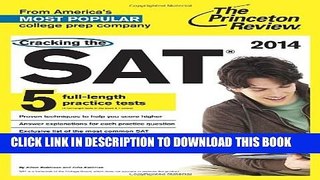 Collection Book Cracking the SAT with 5 Practice Tests, 2014 Edition