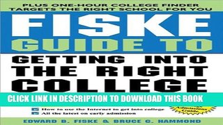 Collection Book Fiske Guide to Getting into the Right College