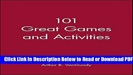 [PDF] 101 Great Games and Activities Popular Online