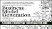 New Book Business Model Generation: A Handbook for Visionaries, Game Changers, and Challengers