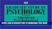 Collection Book Graduate Study in Psychology
