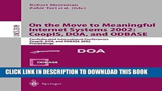 [PDF] On the Move to Meaningful Internet Systems 2002: CoopIS, DOA, and ODBASE: Confederated