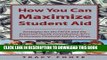 Collection Book How You Can Maximize Student Aid: Strategies for the FAFSA and the Expected Family