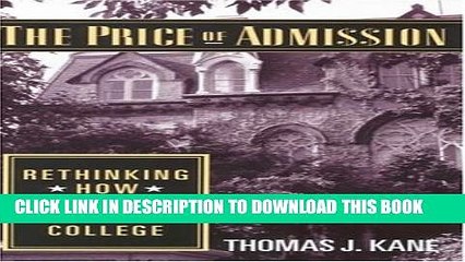 Collection Book The Price of Admission: Rethinking How Americans Pay for College