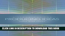 [PDF] A Technique for Producing Ideas Full Online