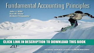 [PDF] Fundamental Accounting Principles, 20th Edition Popular Online
