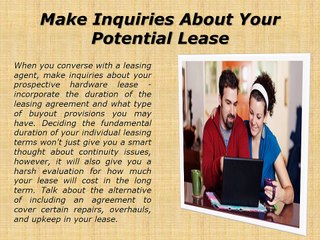 US Business Funding | Guidelines to Lease Equipment