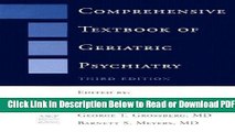 [Download] Comprehensive Textbook of Geriatric Psychiatry (Third Edition) (Norton Professional