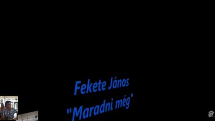 Fekete János. "Maradni még"