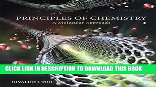 New Book Principles of Chemistry: A Molecular Approach (3rd Edition)