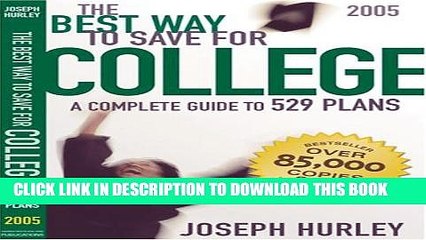 New Book The Best Way to Save for College: A Complete Guide to 529 Plans