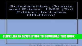 Collection Book Peterson s 1999 Scholarships, Grants   Prizes (3rd Edition. Includes CD-Rom)