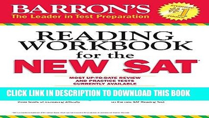 [PDF] Barron s Reading Workbook for the NEW SAT (Critical Reading Workbook for the Sat) Popular