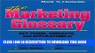 New Book The Marketing Glossary: Key Terms, Concepts and Applications